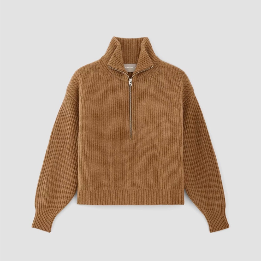 Everlane Half Zip Sweater